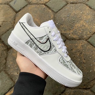 (FREESHIP) ảnh thật giày thể thao DIOR trắng xám nam nữ