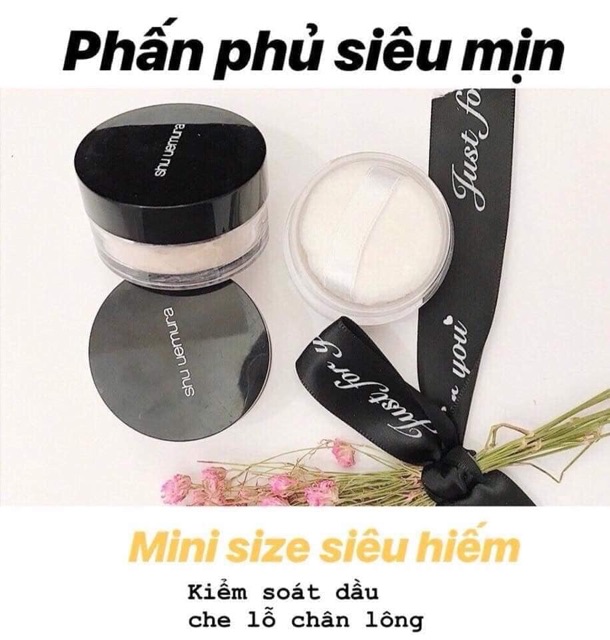 PHẤN PHỦ KIỀM DẦU SHU UEMURA Mini The LIGHTBULB GLOWINH FACR POWDER MINISIZE 2G | BigBuy360 - bigbuy360.vn