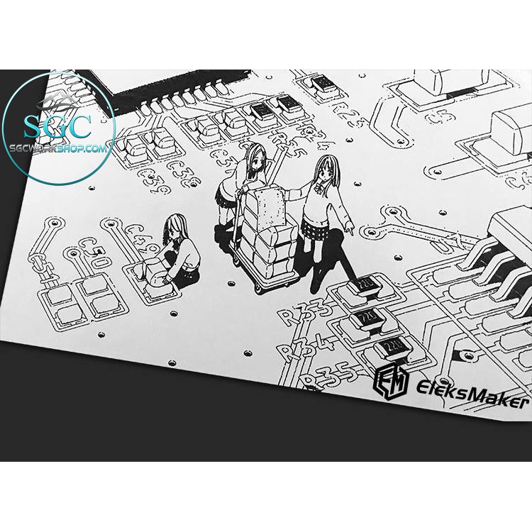 Máy vẽ hình viết chữ