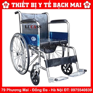 Xe Lăn LUCASS X8 Hỗ Trợ Người Lớn Tuổi Có Mở Bô Vệ Sinh