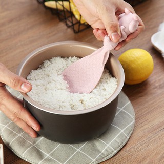 Muỗng Múc Cơm Lúa Mạch Hình Thỏ Xinh Xắn (SP001367 )