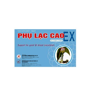 Hộp Phụ Lạc Cao EX Điều hòa kinh nguyệt