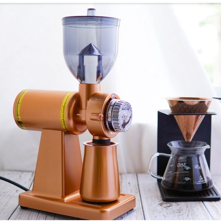 MÁY XAY CÀ PHÊ AKIRAKOKI GRINDER SUPER M-520A ORANGE