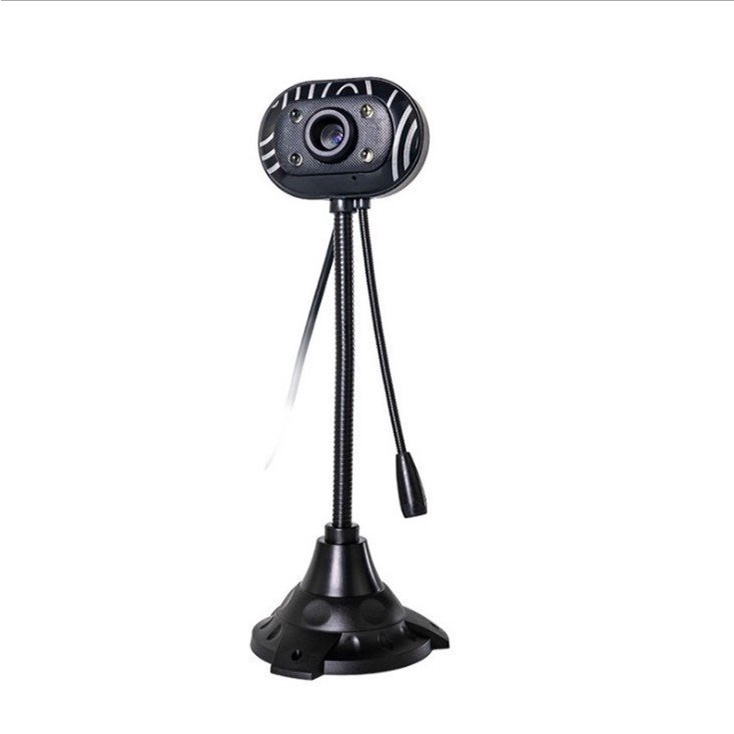 WEBCAM CHÂN CAO CÓ MIC VÀ ĐÈN LED 720P