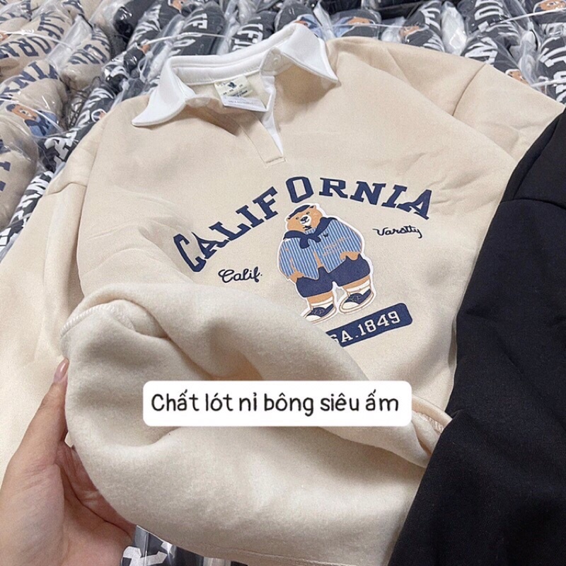 ÁO NỈ GẤU WHO AU CỔ ĐỨC