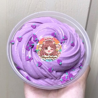 Basic Slime (Nho Tím) - Tặng Charm + Nail như hình
