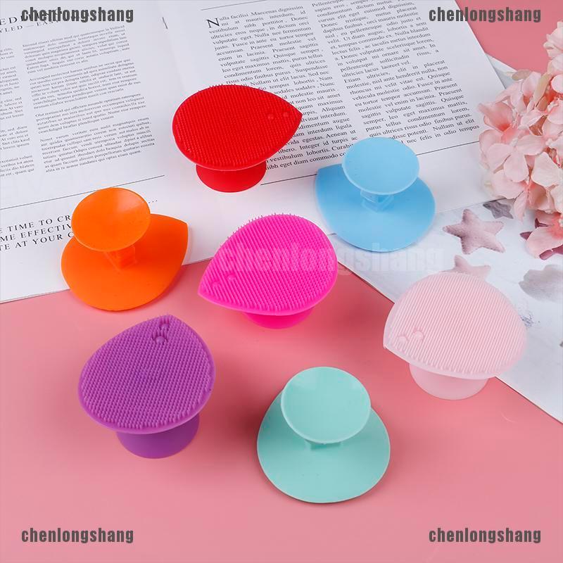 Miếng Silicone Rửa Mặt Tẩy Tế Bào Chết Làm Sạch Mụn Đầu Đen