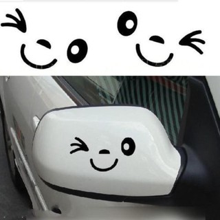 Decal trang trí gương chiếu hậu
