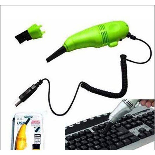 Máy hút bụi laptop mini qua cổng USB tiện dụng màu ngẫu nhiên