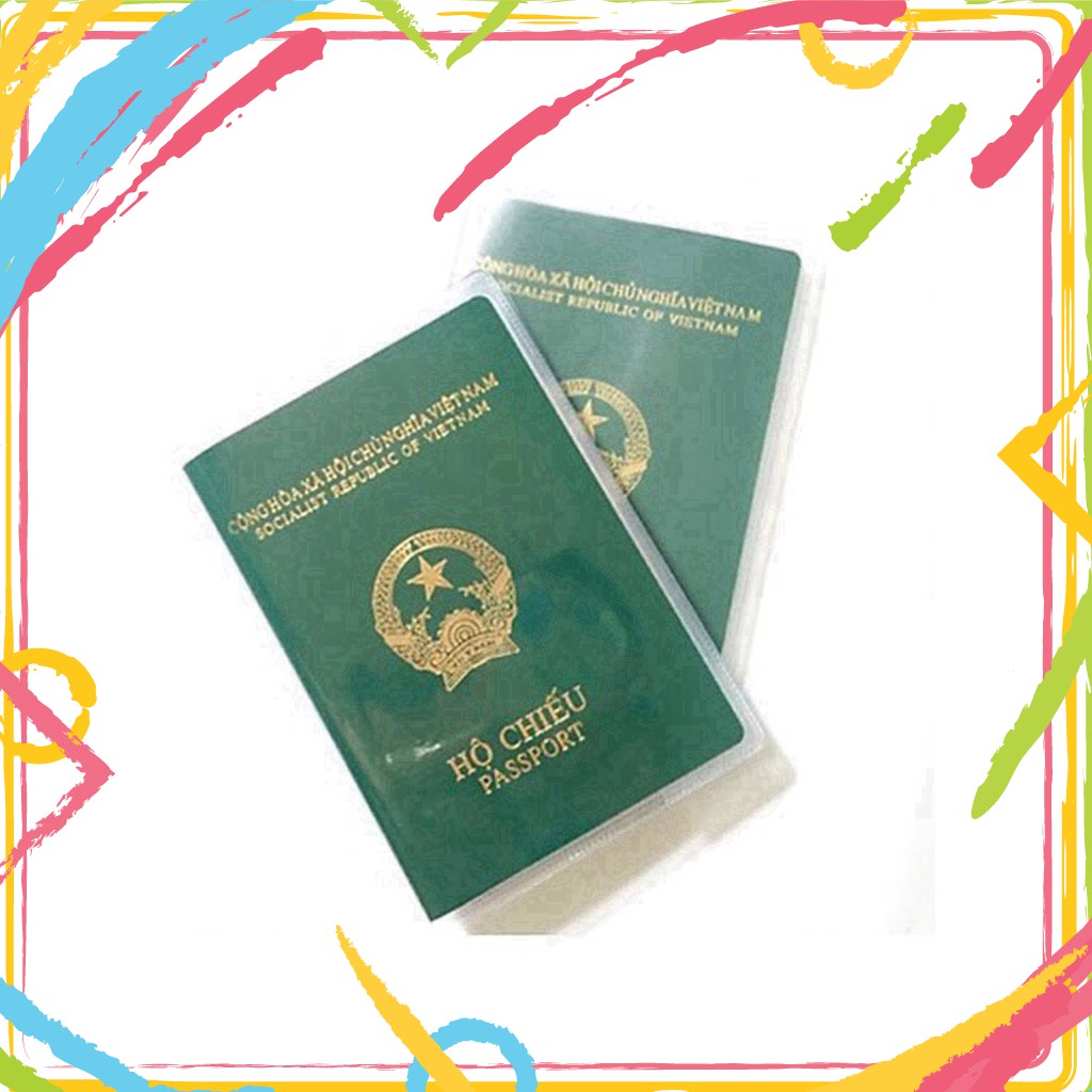 EW24 LDOL1 Vỏ Bọc Hộ Chiếu - Bao chứa Passport Chống Hư Hại Thấm Nước P019 16