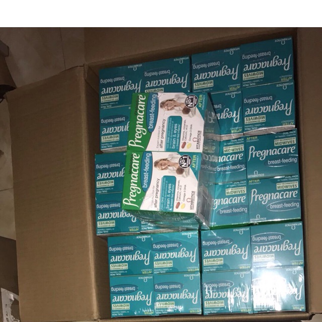 Vitamin tổng hợp sau sinh Pregnacare brearst feeding