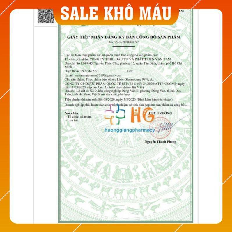 VIÊN UỐNG TRẮNG DA .GLUTATHIONE 98% | BigBuy360 - bigbuy360.vn