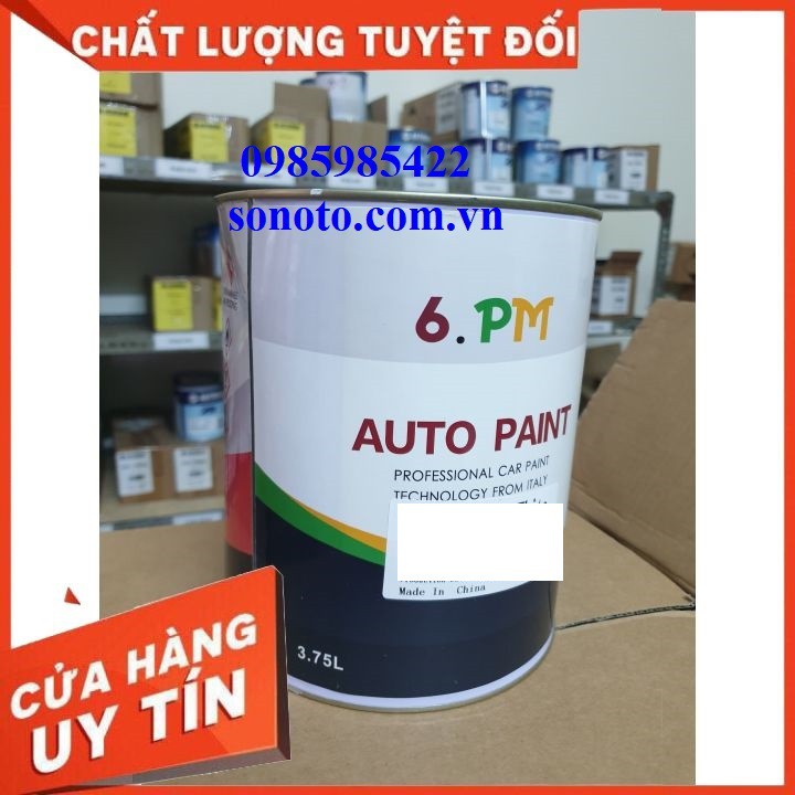 QP1312 Sơn gốc màu nhũ trung sáng 1K hãng Autopaint lon 1 Lít ( Sơn oto xe máy )