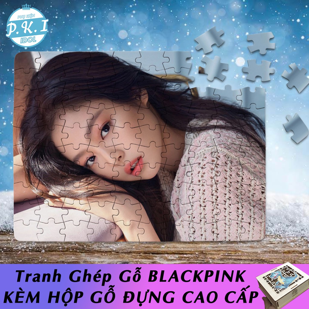 Đồ Chơi Xếp Hình Puzzle IDOL BLACKPINK - Tặng Lại Thẻ Cào 10K Cho Khách Hàng Ghép Thành Công