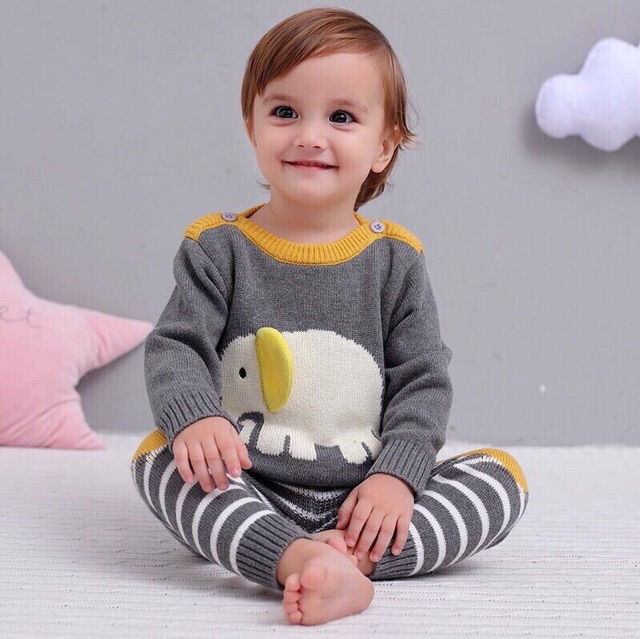 Bộ len voi Kemika combo