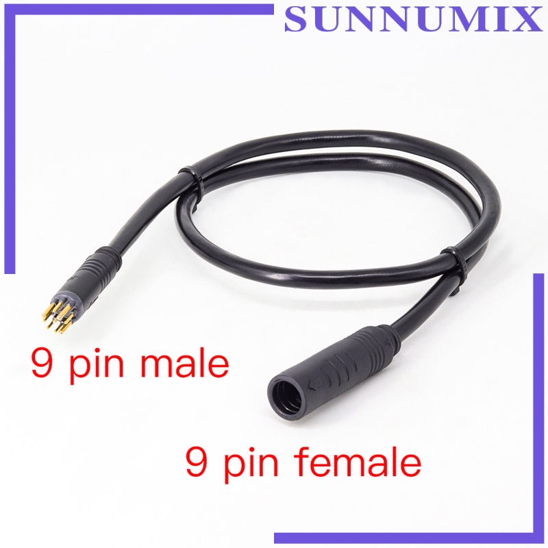 Dây Cáp Nối Dài Động Cơ Xe Đạp Nối Dài 9-Pin