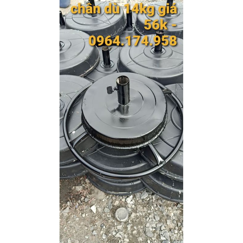 Đế dù lớn bán hàng ,che mưa che nắng 14kg