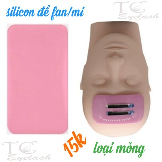 Đế Silicon để mi/ fan tiện dụng - loại mỏng để trên trán