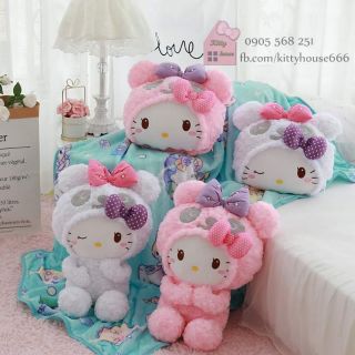🌻 GẤU BÔNG KÈM MỀN KITTY 🎀 KITTY HOUSE