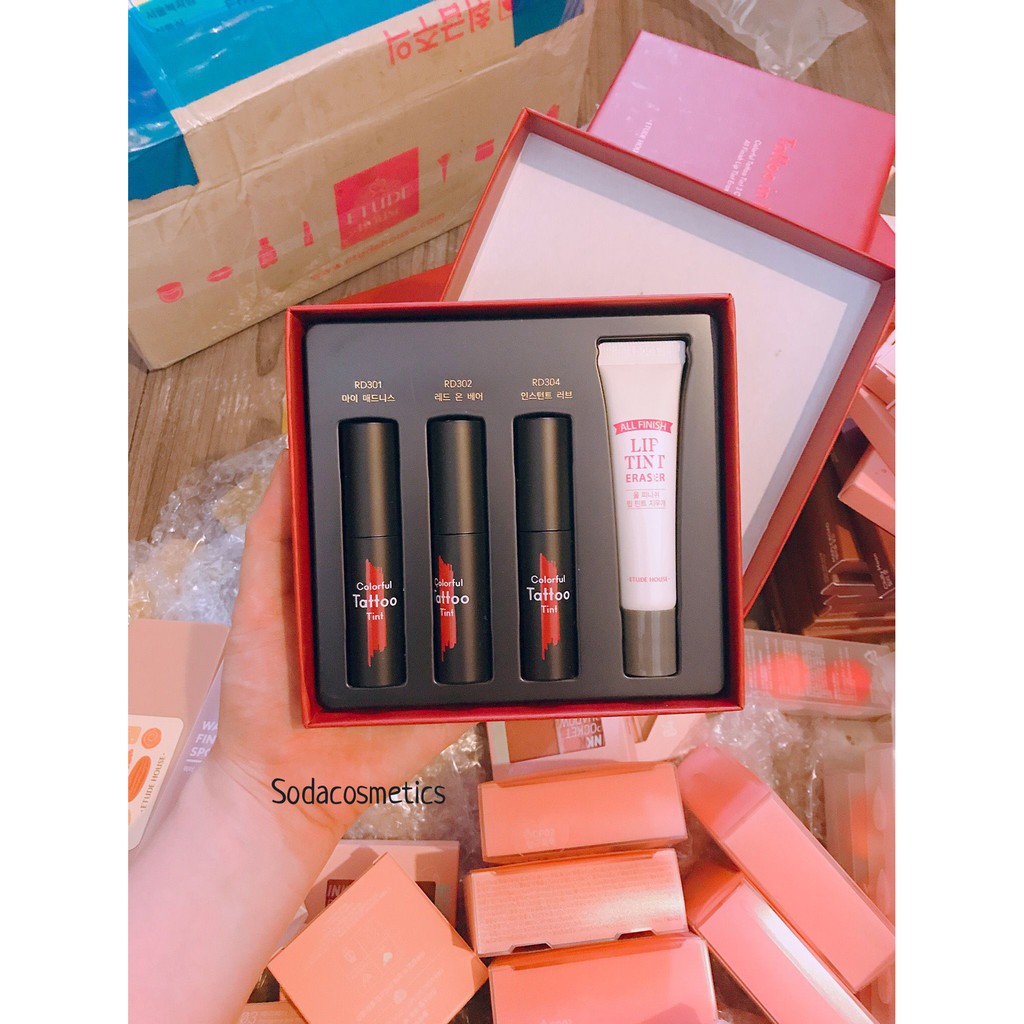 SET SON COLORFUL TATTOO TINT