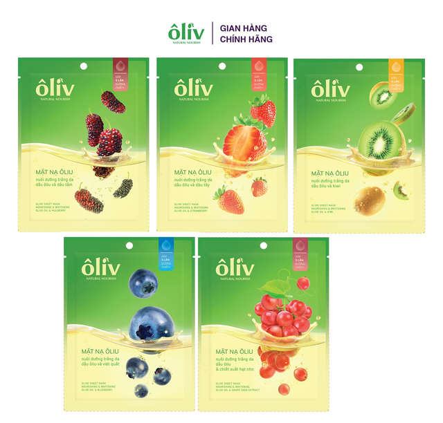 Mặt Nạ Trắng Da Dầu Ôliv 20g (hoặc 22g)