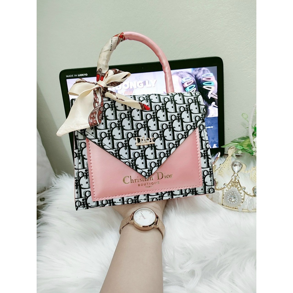 TÚI XÁCH NỮ KÈM NƠ SIÊU XINH, TÚI ĐẸP QUAI XÁCH, CÓ DÂY ĐEO CHÉO HỢP THỜI TRANG CÔNG SỞ, ĐI CHƠI, DẠO