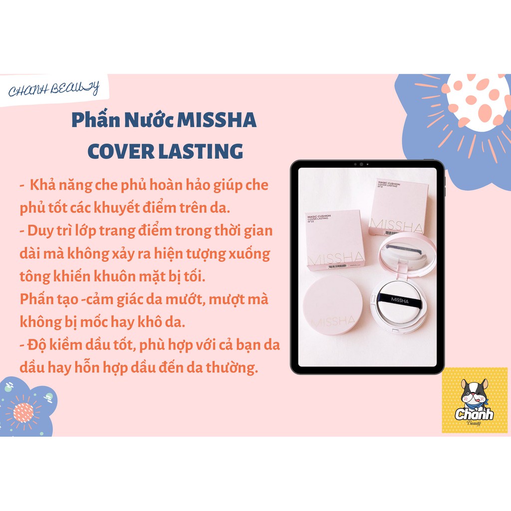 Phấn Nước MISSHA COVER LASTING | BigBuy360 - bigbuy360.vn