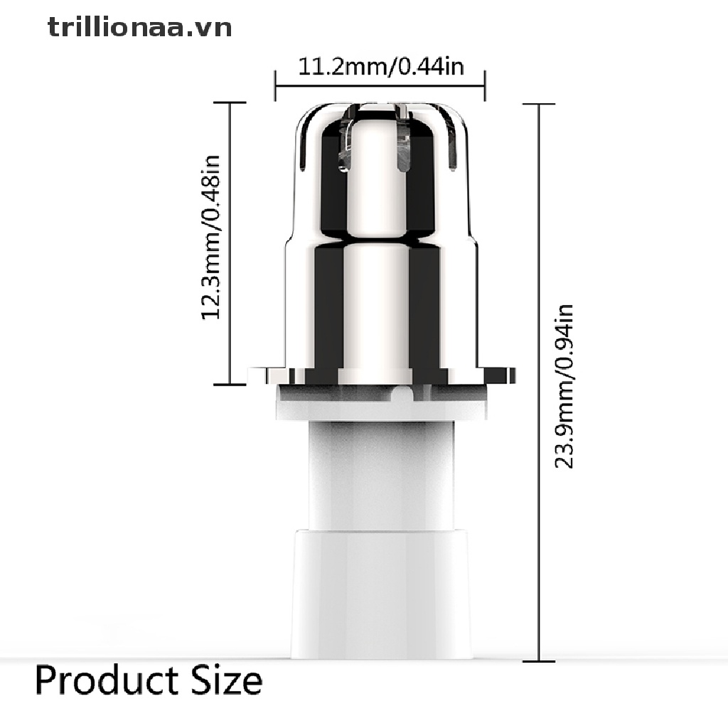 [Hàng mới về] Đầu thay thế cho máy tỉa lông mũi 3 trong 1