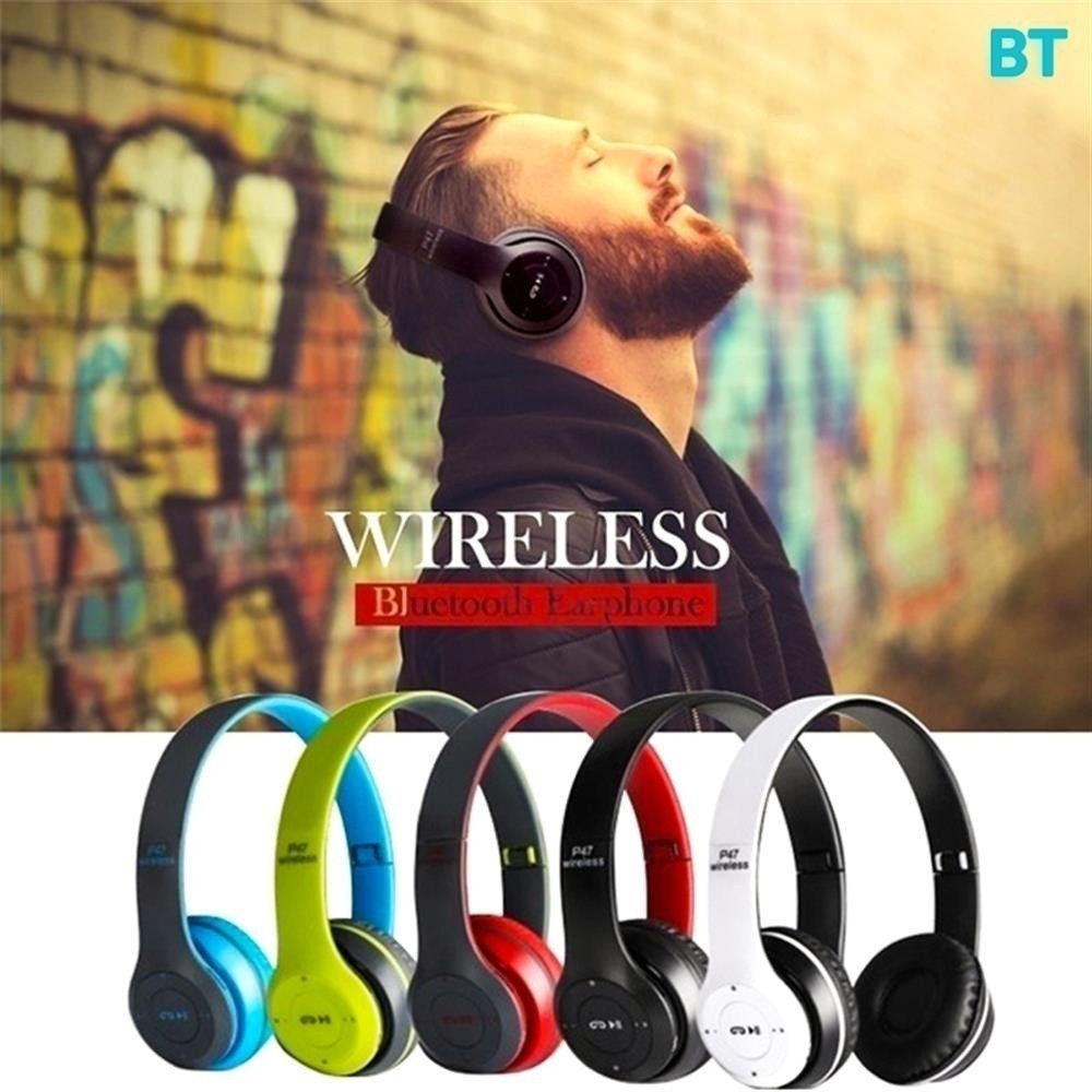 Tai nghe chụp tai trùm đầu bluetooth không dây SPRISE P47 cao cấp