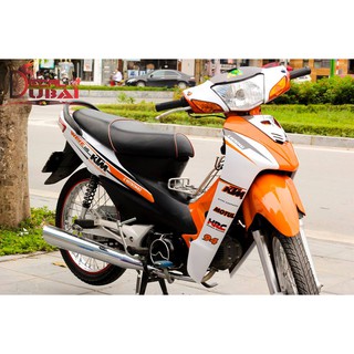 Tem trùm Wave A Cam Trắng KTM