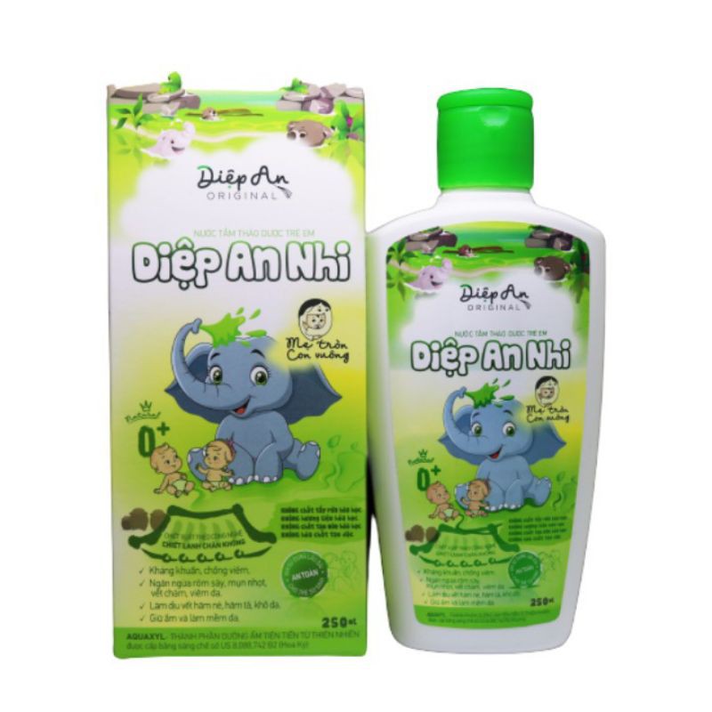 Tắm gội thảo dược Diệp An Nhi ( chai 220ml)