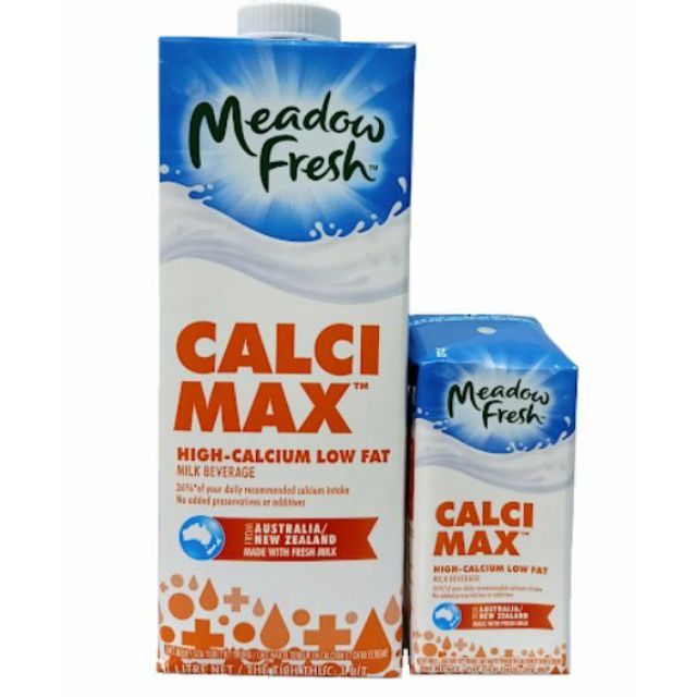 SỮA TƯƠI MEADOW FRESH CALCI MAX THÙNG 24 HỘP 200ML