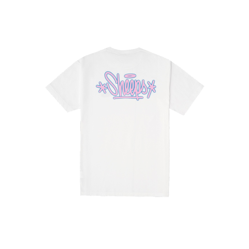 Áo Thun tay ngắn BLACKSHEEPS aka GRAFITTI LETTERING SS TEE - WHITE