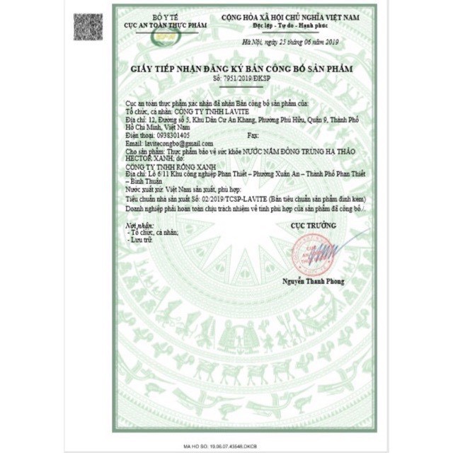 [Chính Hãng] Nước Đông Trùng Hạ Thảo Hector Collagen - Tách lẻ 5 Chai | BigBuy360 - bigbuy360.vn