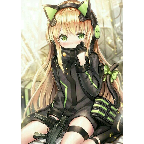 Bộ Tranh Đính Đá 5d Họa Tiết Hoạt Hình Cô Gái Độc Đáo Kích Thước 30x40cm Diy Dùng Trang Trí