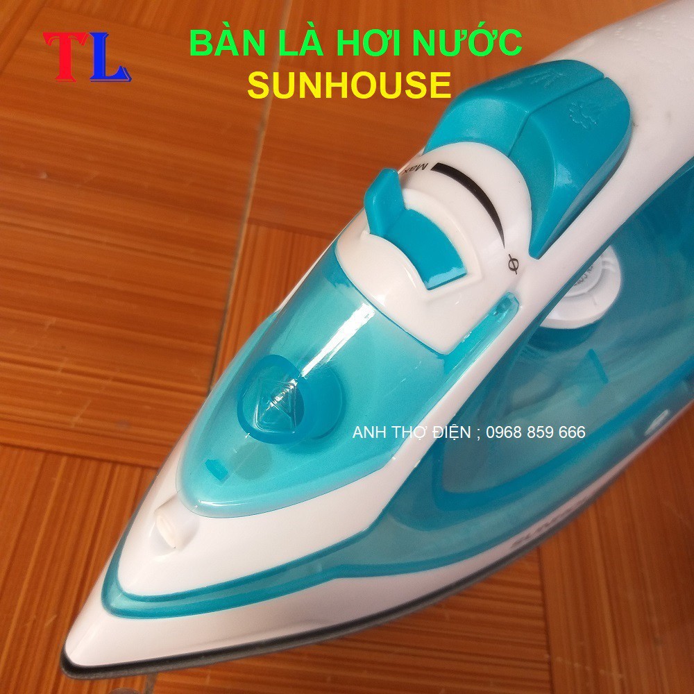 Bàn Là Hơi Nước SUNHOUSE, Bàn Ủi Hơi Nước SHD2065 1600W - Hàng chính hãng, chất lượng hãng