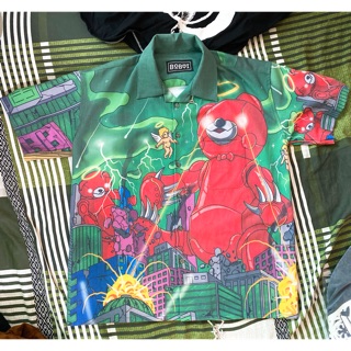 Sơ mi Bobui gấu xanh