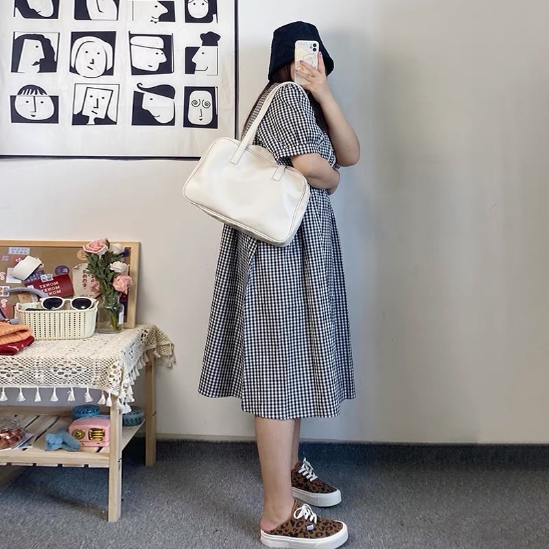 Đầm Bigsize Caro Baby Doll Dáng Dài