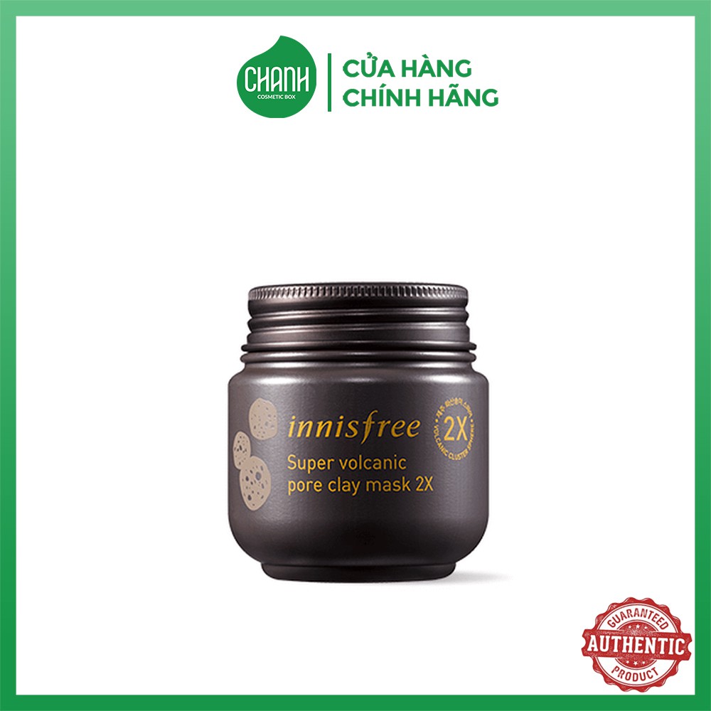 Mặt nạ Innisfree super volcanic pore clay 2X 100gr