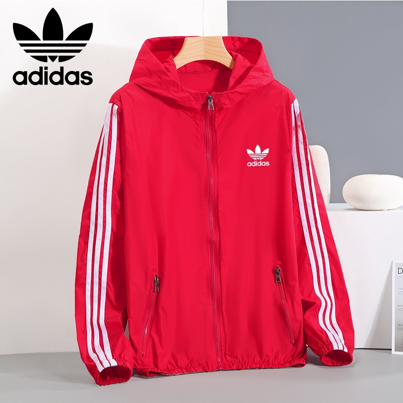 Adidas Áo Khoác Thể Thao Siêu Nhẹ Thoáng Khí Cho Nam Nữ