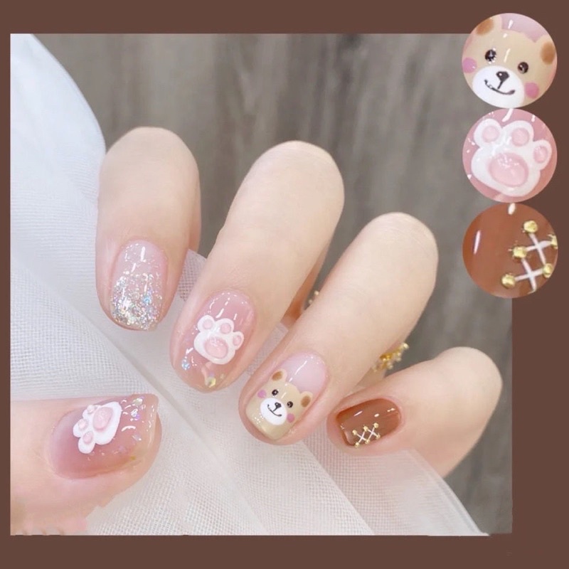 NAIL BOX THIẾT KẾ VẼ HOẠ TIẾT DỄ THƯƠNG