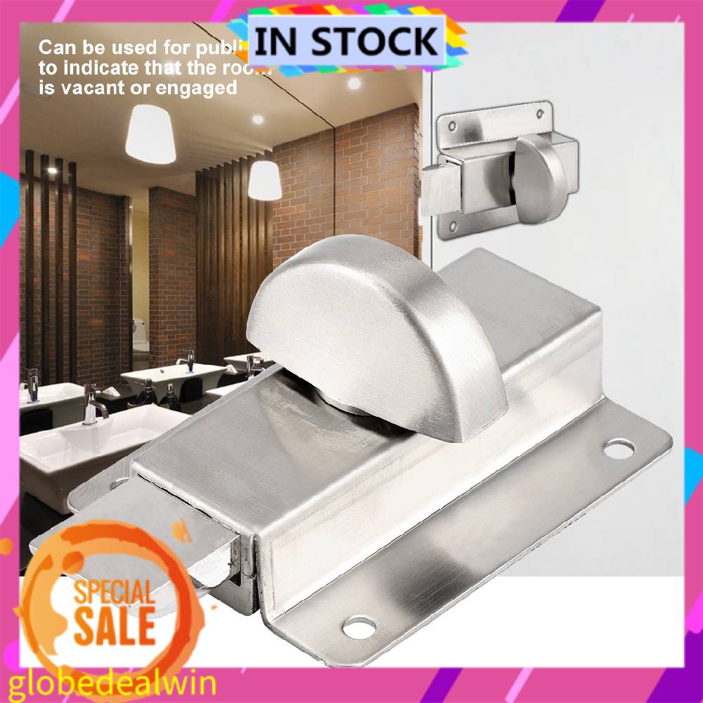 Chốt khóa cửa nhà vệ sinh có chỉ báo bảo vệ riêng tư kèm vít