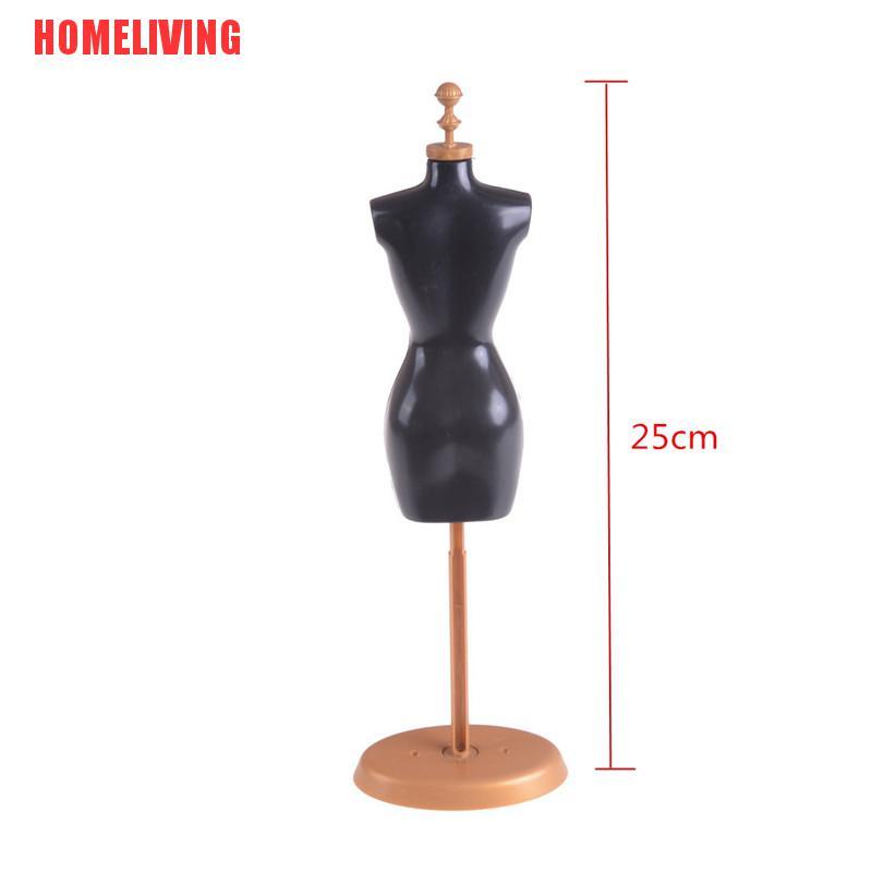 Mô Hình Ma Nơ Canh Màu Đen 25cm Trưng Bày Quần Áo Cho Búp Bê