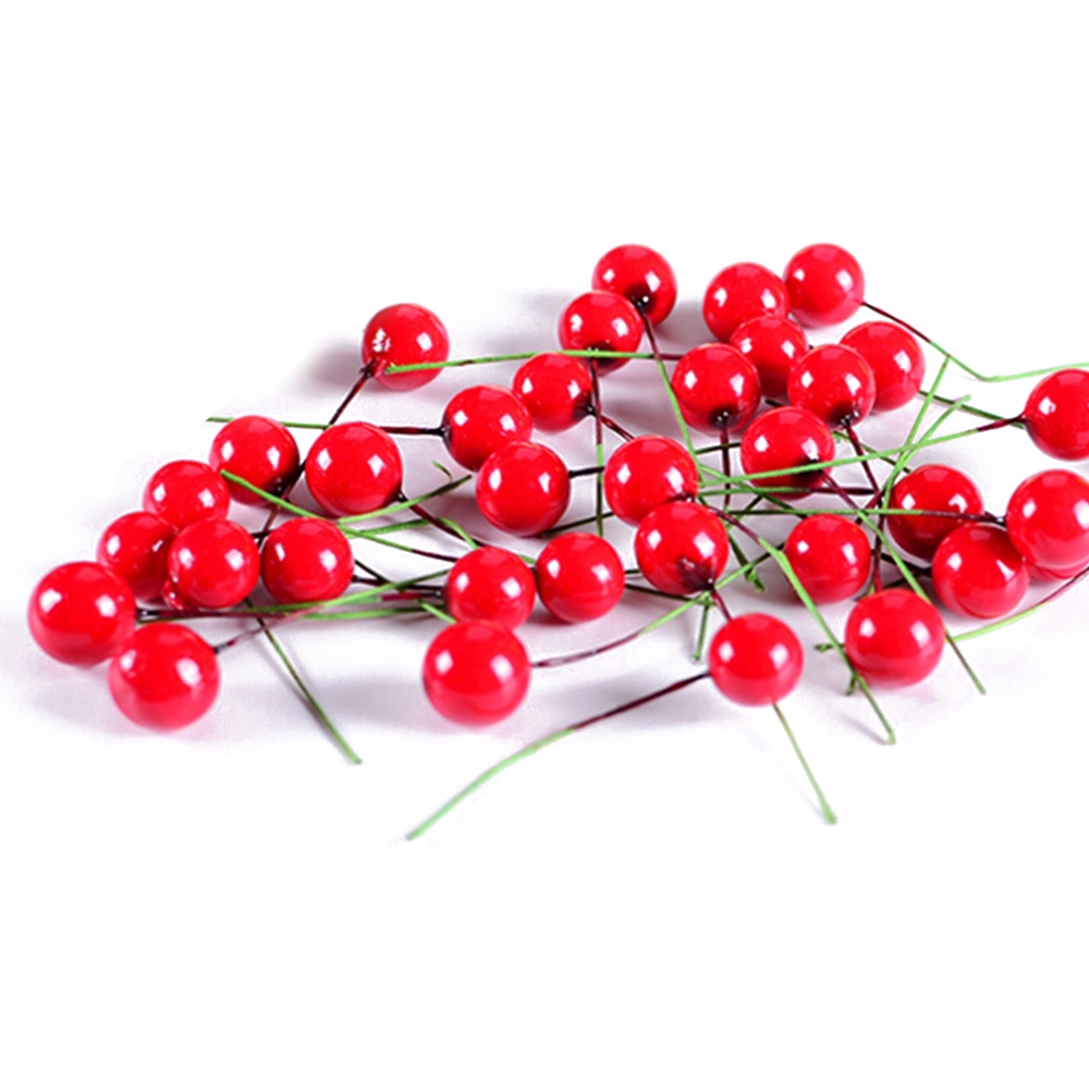 Set 100 chùm quả cherry xốp trang trí tiệc