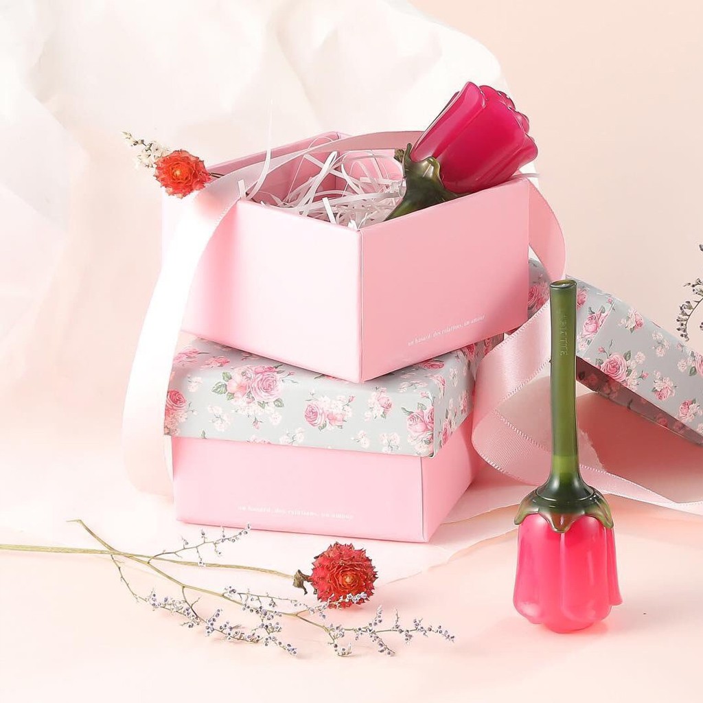 Son kem lì Hoa Hồng Labiotte Flomance Lip Color Shine | BigBuy360 - bigbuy360.vn