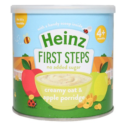 Bột ăn dặm Heinz vị Trái yến mạch và táo 240g 4+ - (Sỉ - Lẻ)