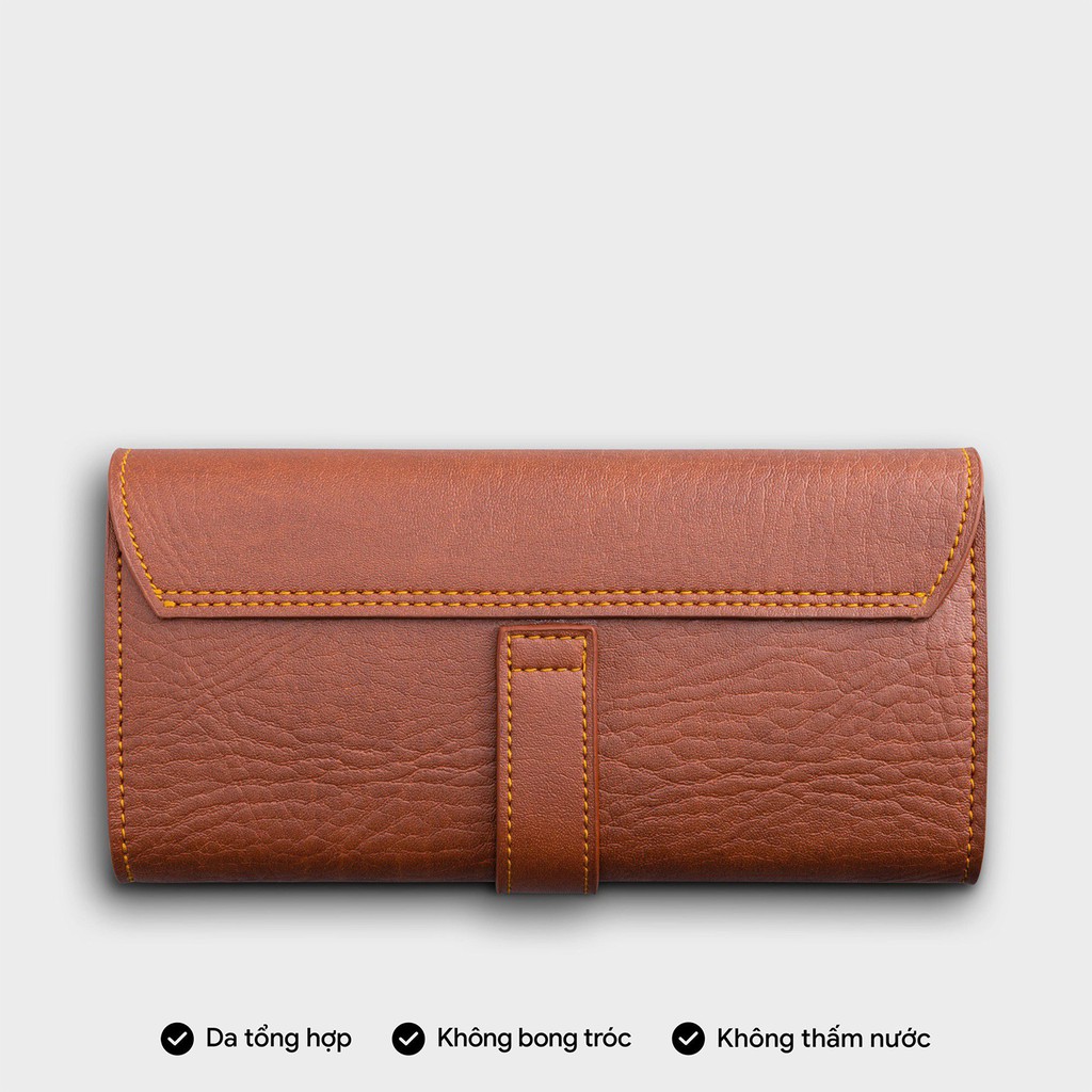 Ví da nữ cầm tay YUUMY YV31,tổng 8 ngăn,đựng vừa Iphone11,phù hợp đi chơi, đi làm,sử dụng hằng ngày,da tổng hợp,BH 1 năm