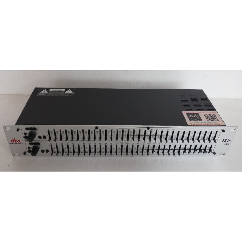 Lọc âm dbx 231S, bộ chỉnh âm equalizer của thương hiệu DBX