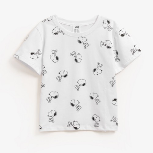 Đồ Bộ Bé Trai Bé Gái Vải Cotton 4C 100%, Bộ Cộc Tay Cho Bé Mặc Nhà, Bộ Quần Áo Trẻ Em Snoopy Đáng Yêu Mùa Hè