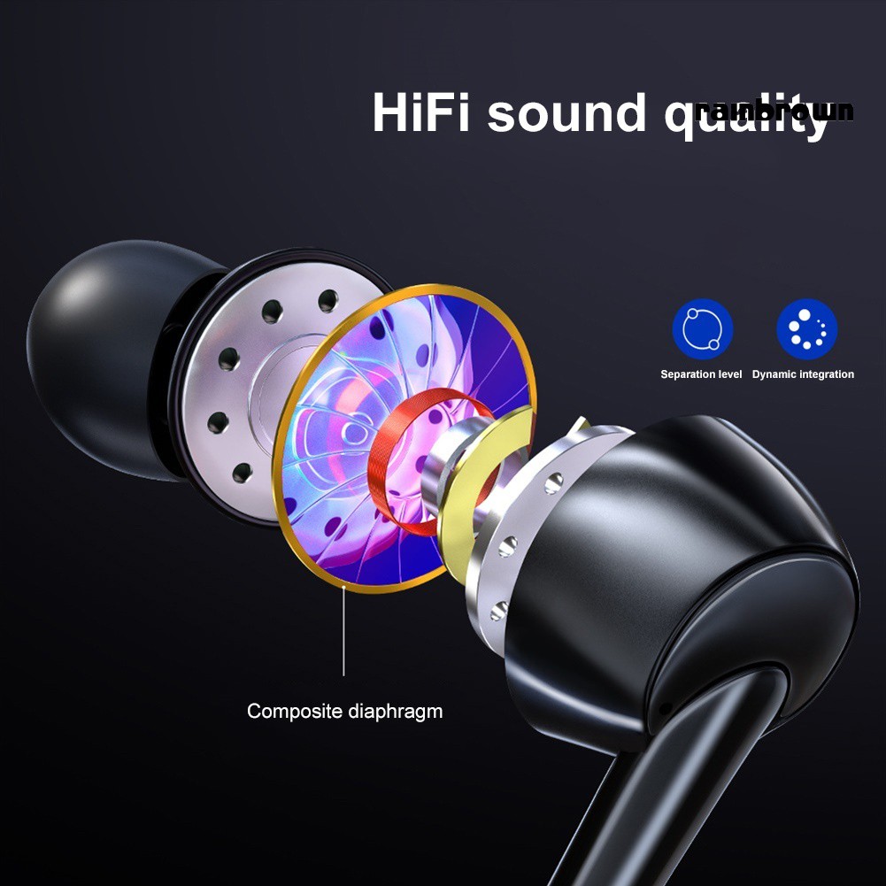 Tai Nghe Thể Thao Âm Thanh Hifi Có Dây 3.5mm